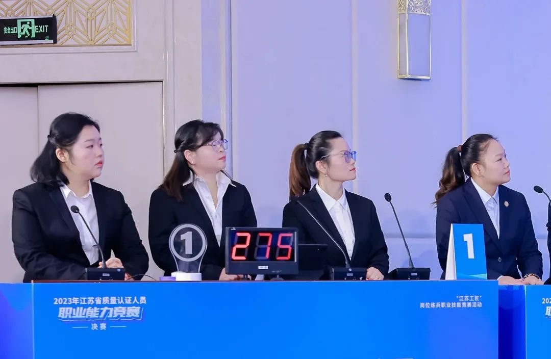 2023年江蘇省質(zhì)量認證人員職業(yè)能力競賽圓滿收官！